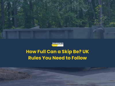 how full can a skip be?